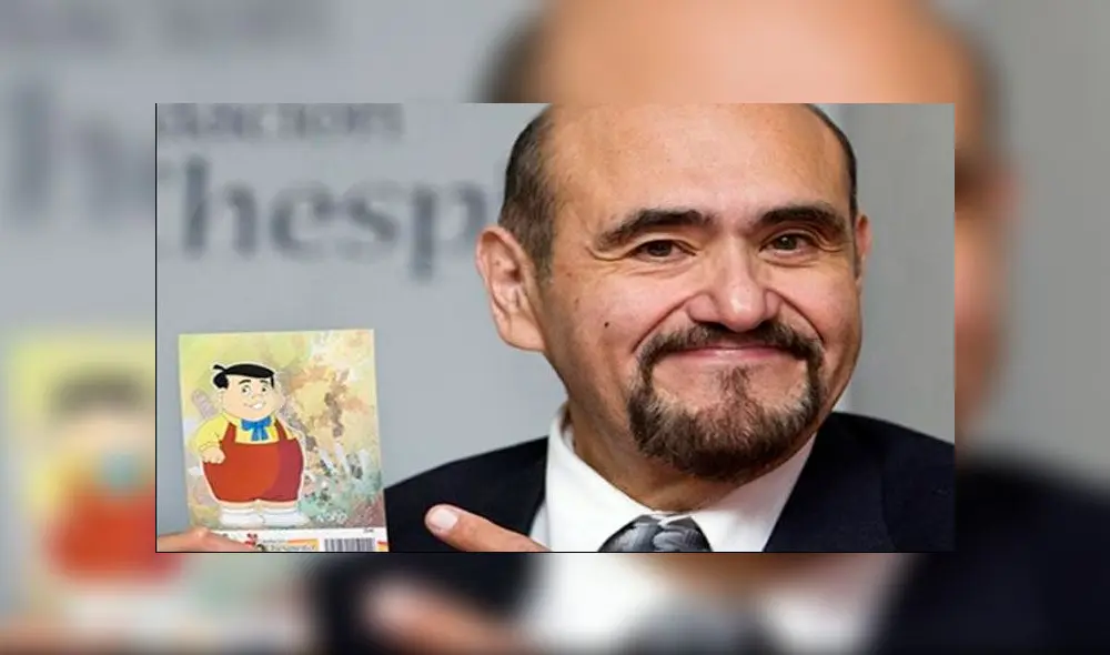 Edgar Vivar antes y ahora.