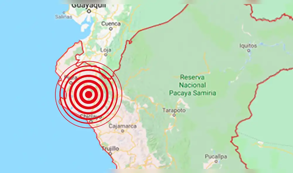 IGP registró sismo de magnitud 4.1 en Piura