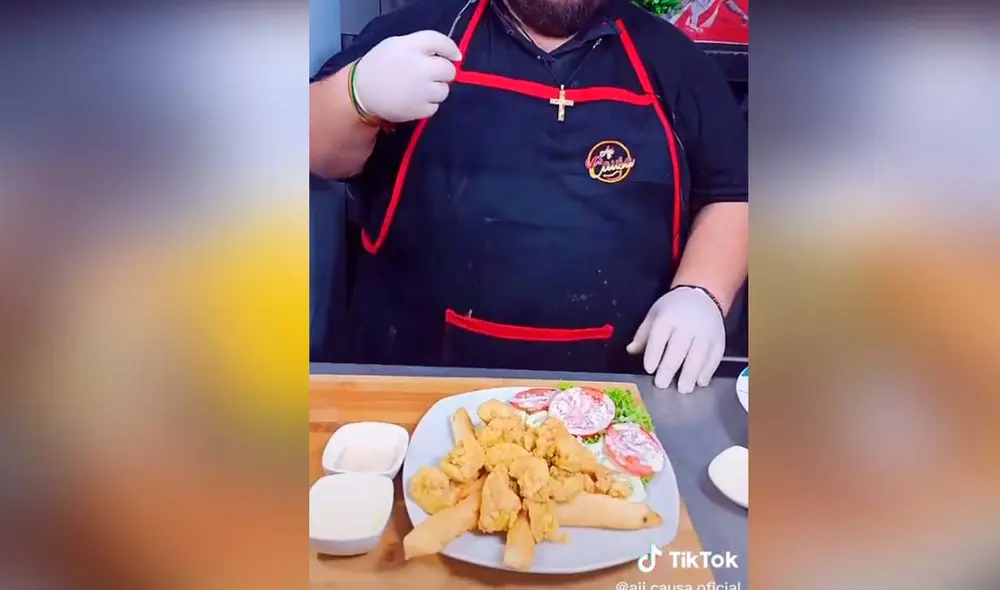 Desliza las imágenes para conocer un poco más sobre la preparación de este exquisito potaje peruano. Foto: captura de TikTok/aji.causa.oficial