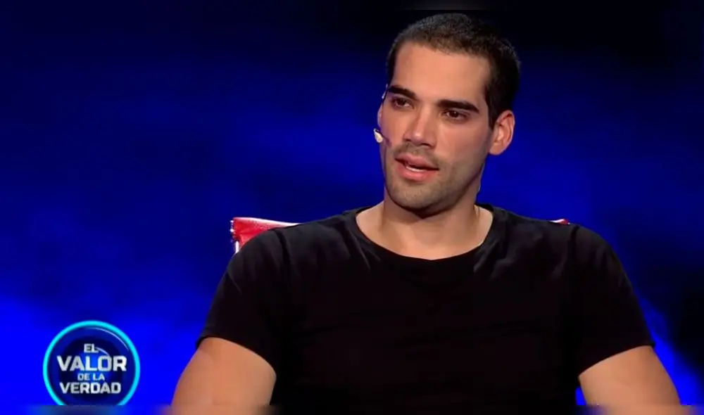 Guty Carrera en "El Valor de la Verdad" Foto: captura Guty Carrera en "El Valor de la Verdad" Foto: captura