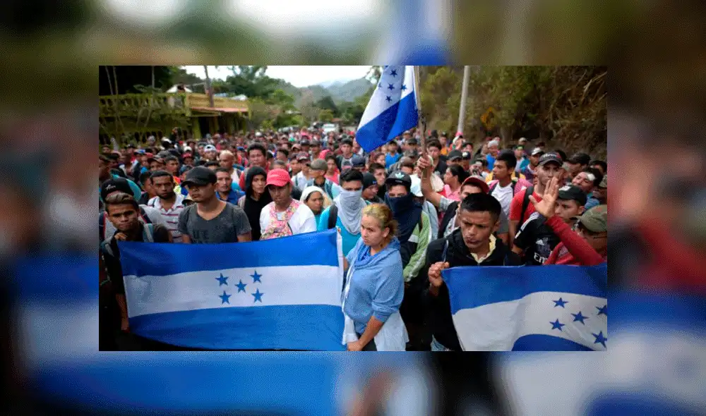 Caravana migrante anuncia huelga de hambre contra el gobierno mexicano Caravana migrante anuncia huelga de hambre contra el gobierno mexicano