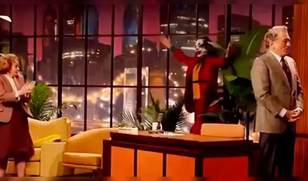 Mira las diferentes entradas de Arthur Fleck al programa de Murray. Foto: Captura