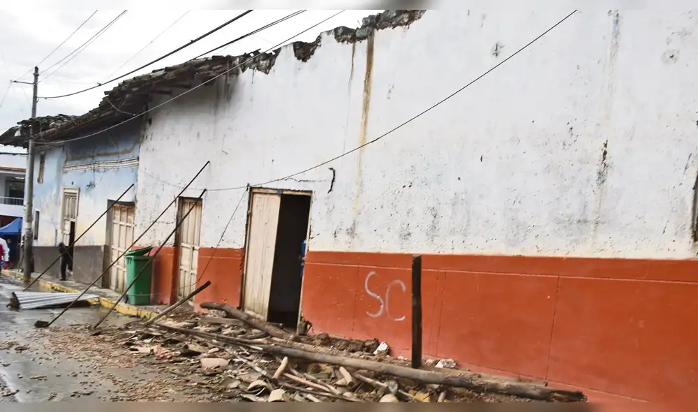 Cajabamba soportó intensa lluvia el domingo. En el 2018 quebrada Ismayaco desbordó cuatro comunidades.