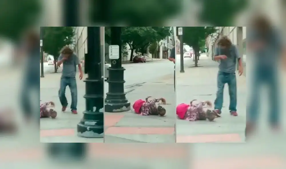 Pensaron que maltrataba a una mujer pero la policía descubrió lo inesperado [VIDEO]