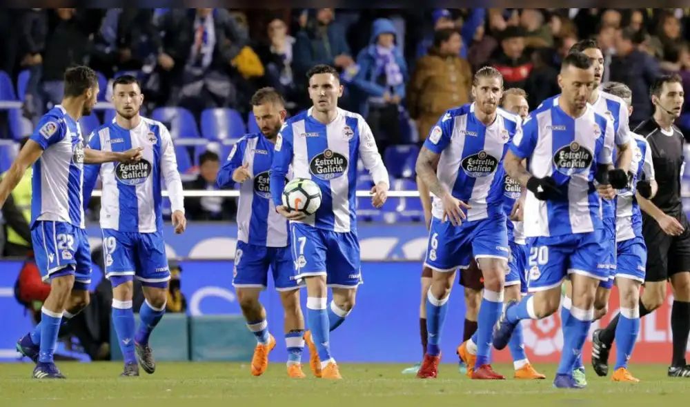 El Deportivo La Coruña se encuentra actualmente en la segunda división de España. Foto: Internet.