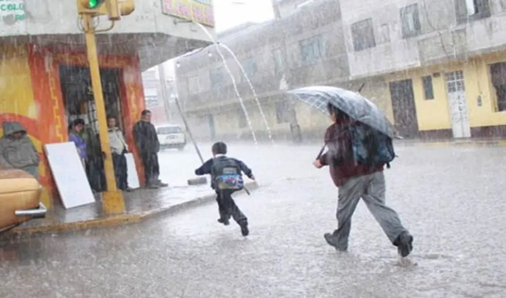 Pronostican lluvias y granizada en regiones del sur.