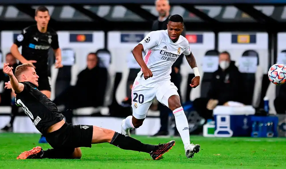 Real Madrid y Borussia Monchengladbach juegan este miércoles por el grupo B de la Champions League. Foto: EFE Real Madrid y Borussia Monchengladbach juegan este miércoles por el grupo B de la Champions League. Foto: EFE