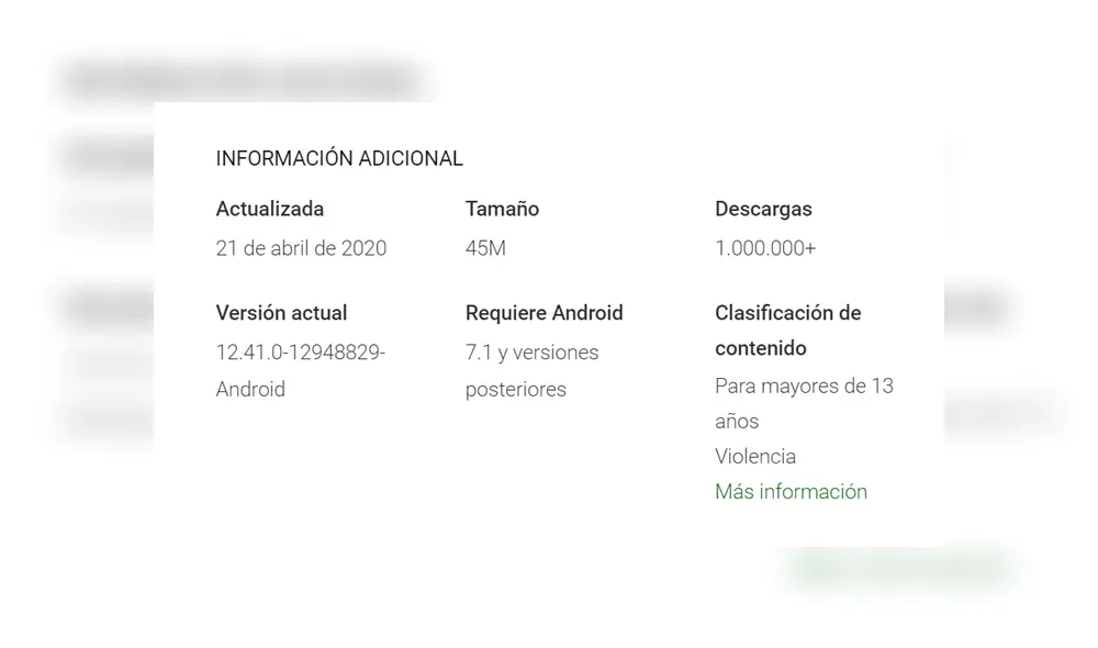 Google solo te recomienda tener, como mínimo, la versión 7.1 de Android.