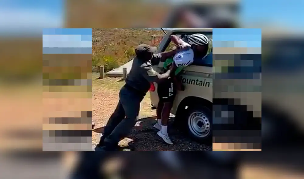 Guardaparques rompe el brazo a destacado ciclista clasificado para Tokio 2020 durante intervención [VIDEO]  