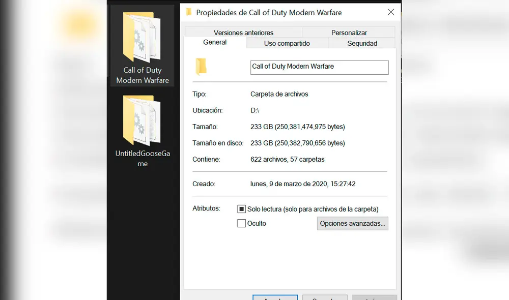 Call of Duty Modern Warfare ya no entra en un SSD de 250 GB y ocuparía un tercio del espacio de almacenamiento de PlayStation 5 y Xbox Series X. Foto: Facebook/Phillip Chu Joy