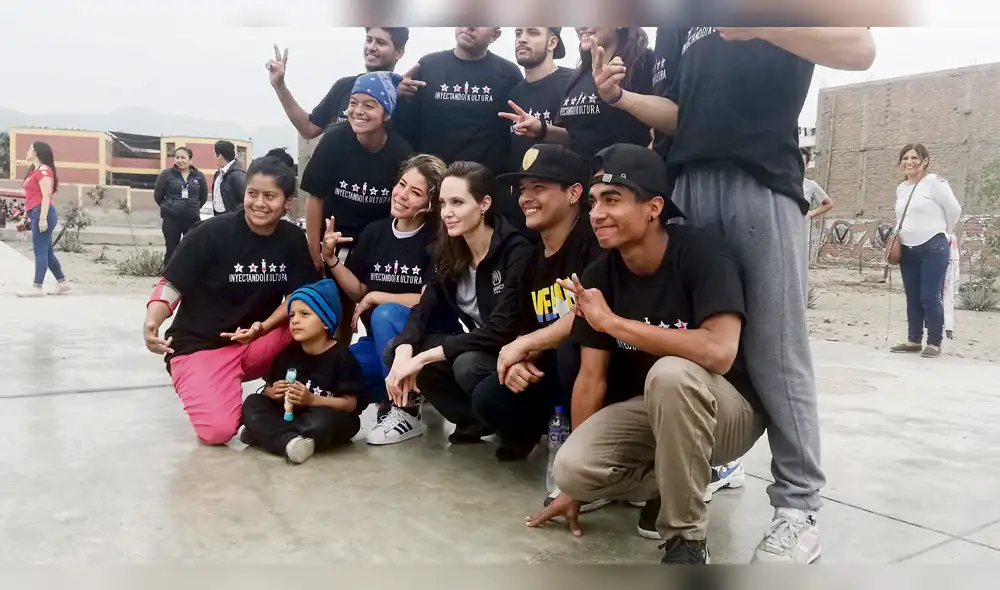 Angelina Jolie, la estrella y activista en Perú