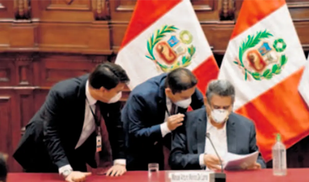 Congreso. Manuel Merino y su bancada de AP respaldaron cuestionada norma. Foto: Melissa Merino