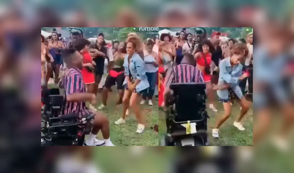 YouTube viral: chico baila reggaetón en su silla de ruedas y se roba el show en festival de música YouTube viral: chico baila reggaetón en su silla de ruedas y se roba el show en festival de música