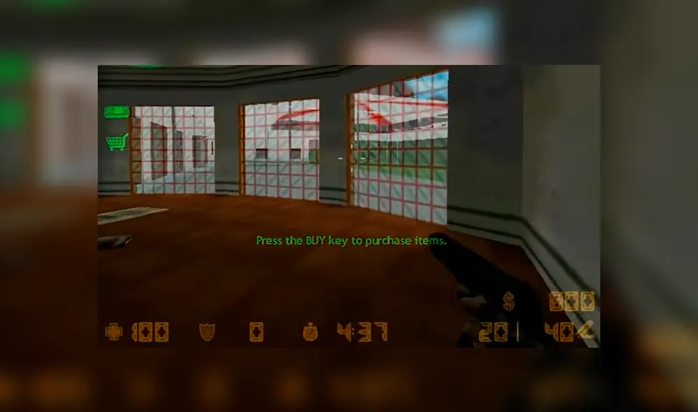 El mapa fue creado por Cyberbob y al parecer no se pudo concluir este escenario de Counter Strike.