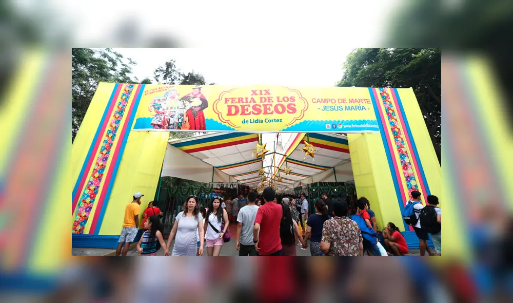 Jesús María: Retirarán la Feria de los Deseos del Campo de Marte Jesús María: Retirarán la Feria de los Deseos del Campo de Marte