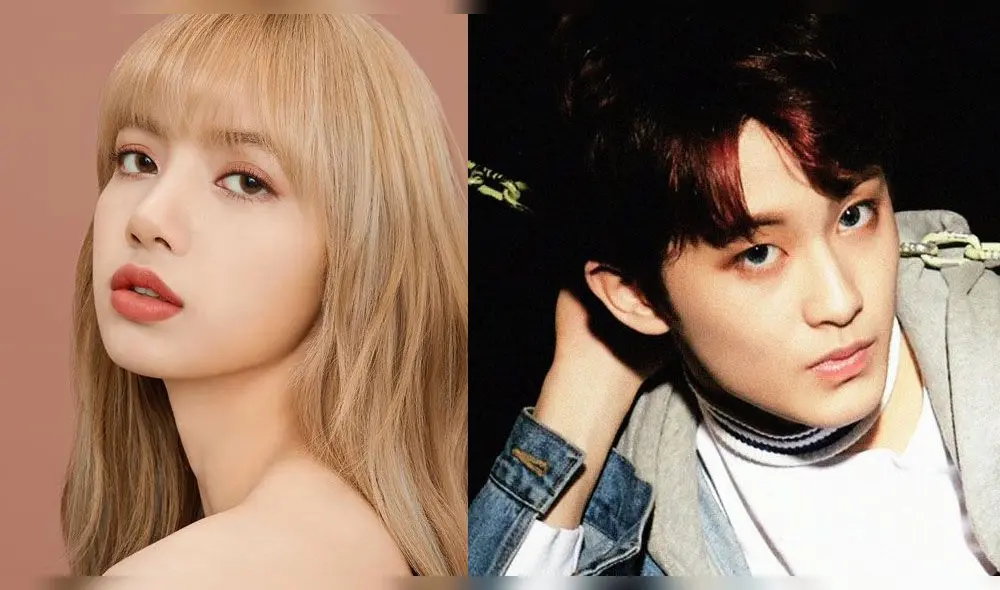 Lisa de BLACKPINK y Mark de NCT. Lisa de BLACKPINK y Mark de NCT.