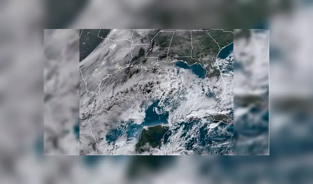 Las imágenes provienen del satélite GOES. (Foto: NOAA)