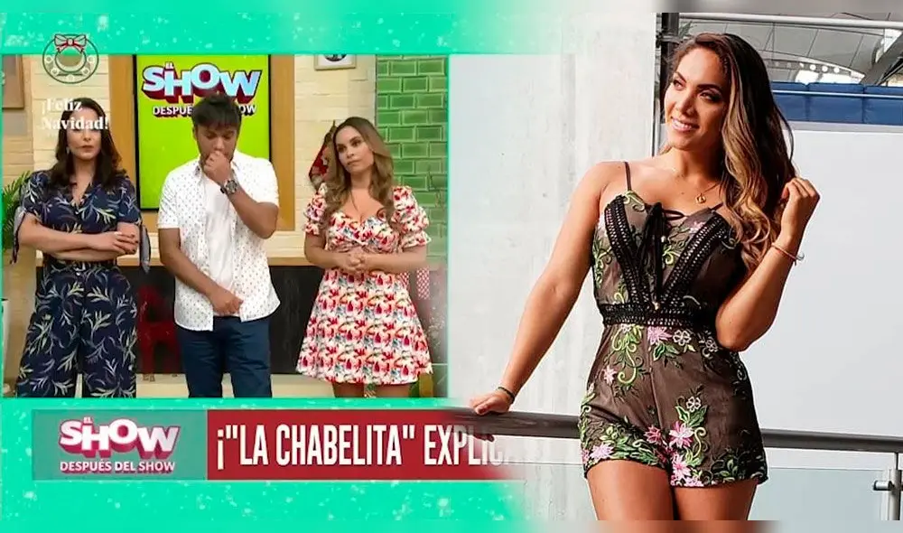 La 'Chabelita' dejó plantados a los conductores de "El show después del show".