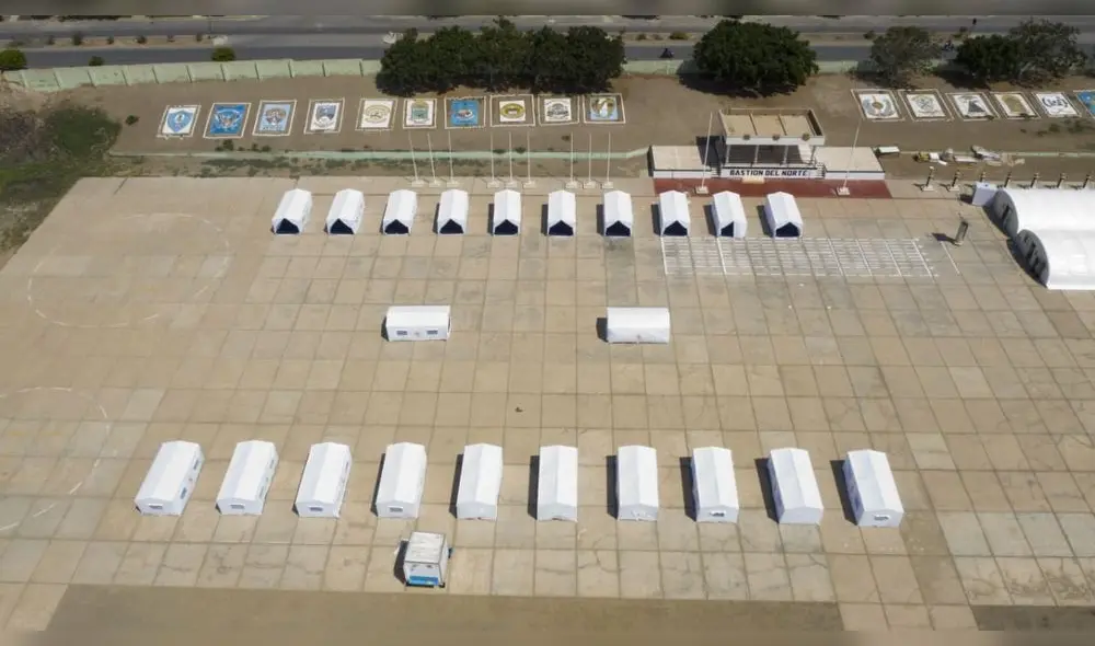 Centro de aislamiento voluntario para pacientes COVID-19 en Lambayeque. Centro de aislamiento voluntario para pacientes COVID-19 en Lambayeque.