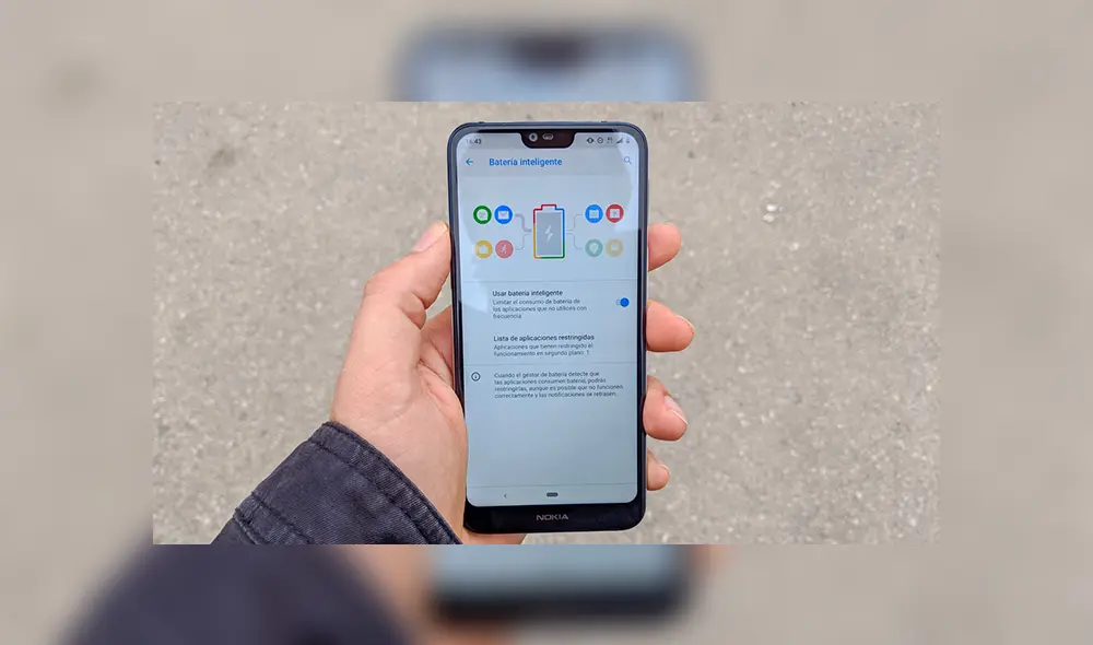 Nokia Batería Adaptativa Android