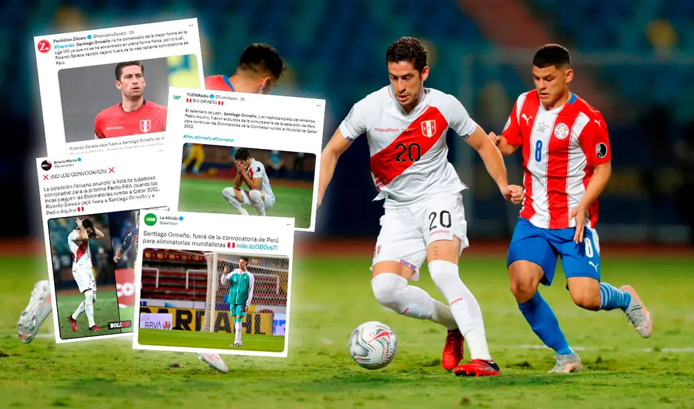 Santiago Ormeño jugó la Copa América, pero no pudo marcar con la Bicolor. Foto: composición La República Santiago Ormeño jugó la Copa América, pero no pudo marcar con la Bicolor. Foto: composición La República