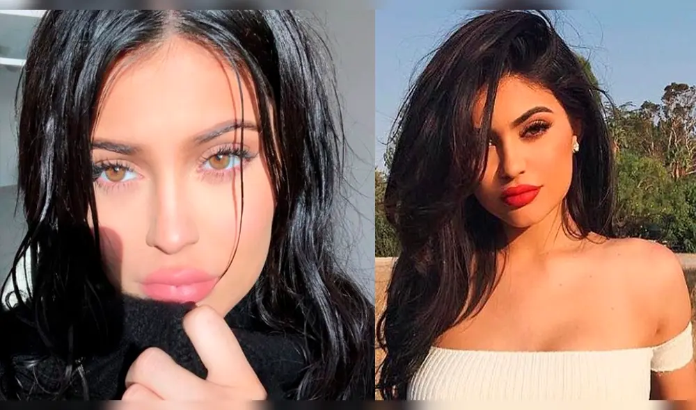 Kylie Jenner se quitó el relleno de labios y se muestra en Instagram