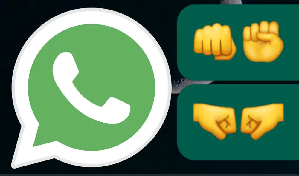 Estos emojis de WhatsApp están presentes en iOS y Android. Foto: composición LR