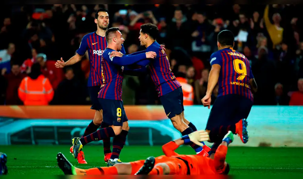 Barcelona vs Sevilla: Coutinho le dio vuelta a la serie con soberbio cabezazo [VIDEO]