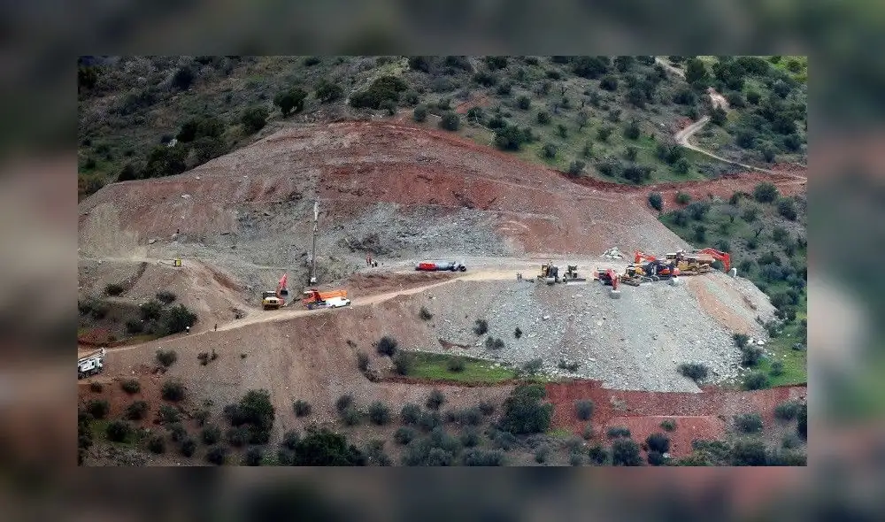 Rescate de Julen: imágenes aéreas muestran el esfuerzo por salvar al niño español [VIDEO]
