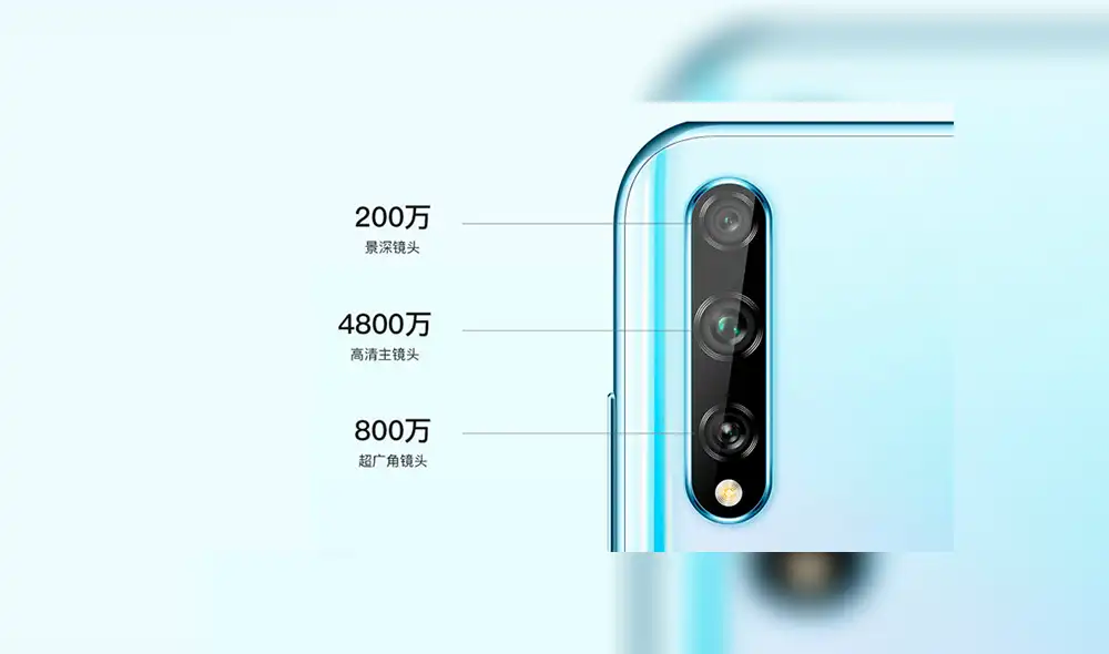 Cámara del Huawei Enjoy 10s.