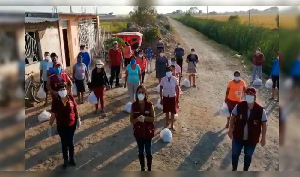 Prefectura Regional de Lambayeque realizó donación de víveres.