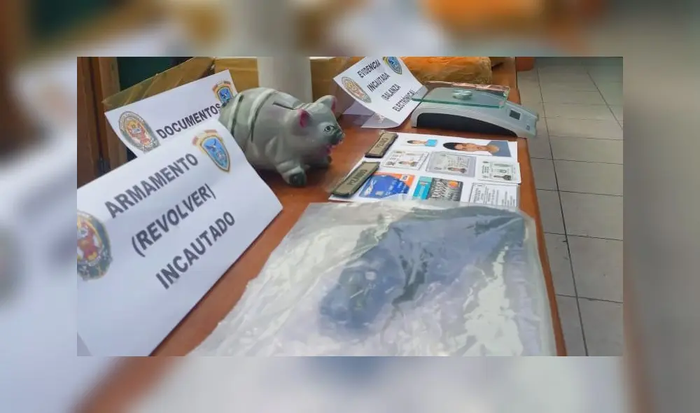 Policía incautó diversos bienes utilizados para el tráfico de drogas en Cusco. Foto: PNP