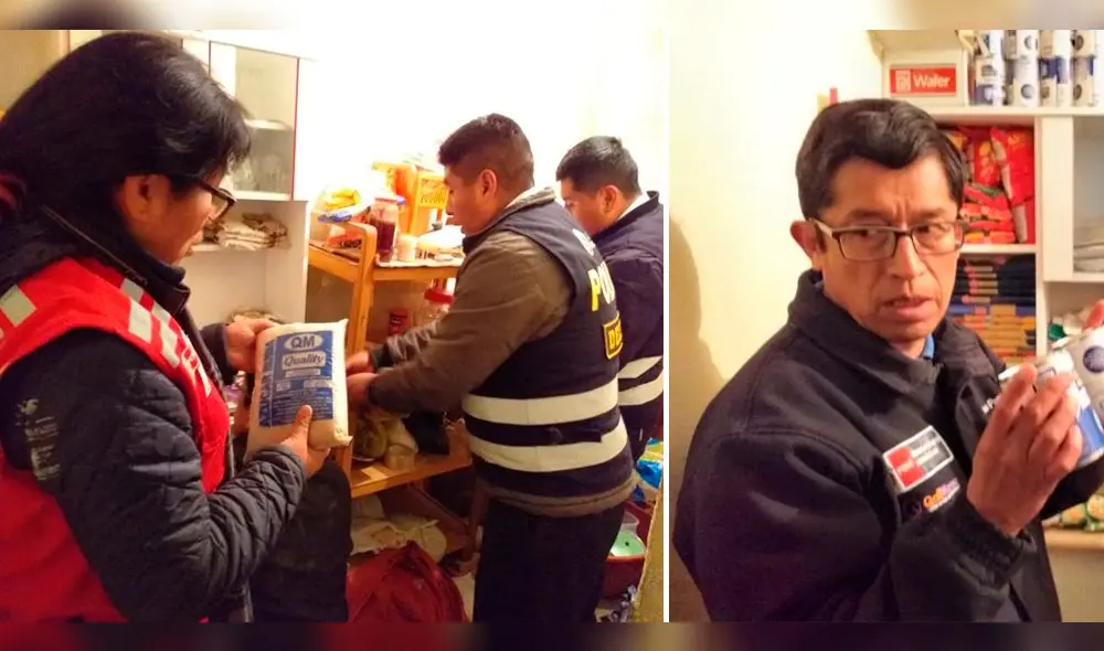 Encuentran alimentos de Qaliwarma en casa de estudiante en Puno Encuentran alimentos de Qaliwarma en casa de estudiante en Puno