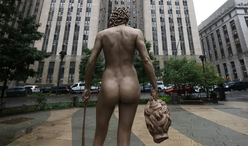 El cuestionamiento de la cultura de la violación por parte del movimiento feminista empezó a reconstruir la mirada a la historia de Medusa. Foto: AFP El cuestionamiento de la cultura de la violación por parte del movimiento feminista empezó a reconstruir la mirada a la historia de Medusa. Foto: AFP