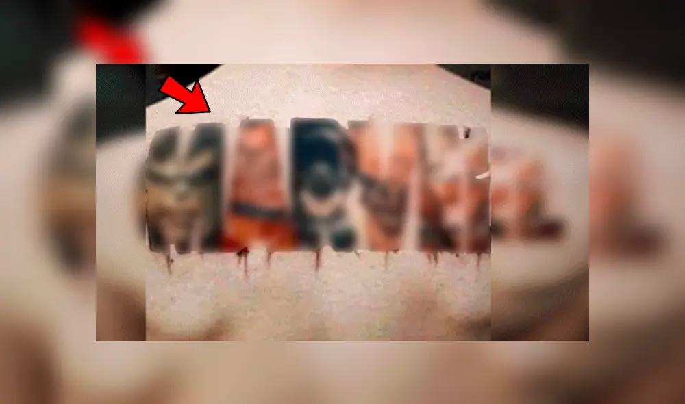 YouTube viral: un fanático de Marvel pretendía presumir su tatuaje y un detalle lo convirtió en la burla de todos [FOTOS]