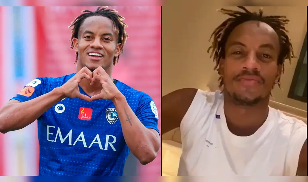 André Carrillo envió mensaje alentador mientras se recupera del coronavirus.