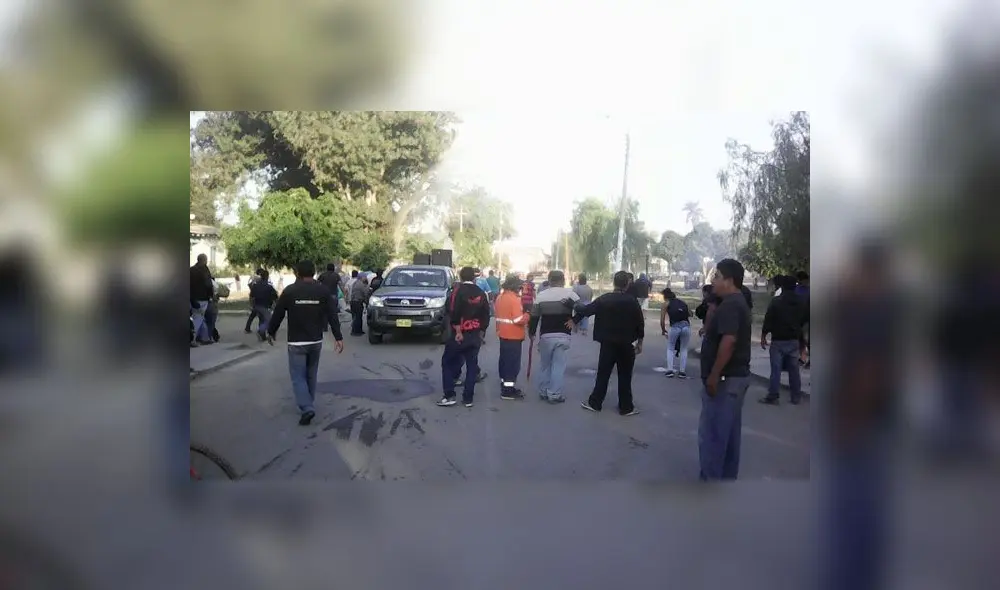 Chiclayo: Trabajadores de azucarera se enfrentan a la Policía en Tumán [VIDEO]