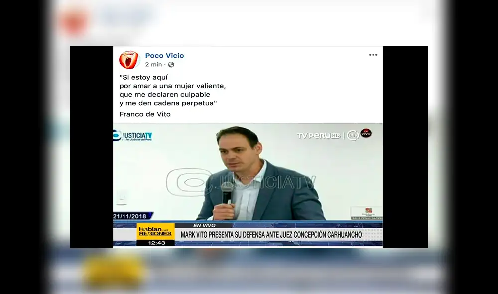 Facebook y Twitter: declaraciones de Mark Vito fueron usadas para crear divertidos memes por usuarios