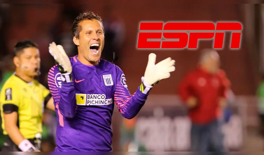 Alianza Lima: Leao Butrón recibe elogios de ESPN tras buena actuación ante Racing.