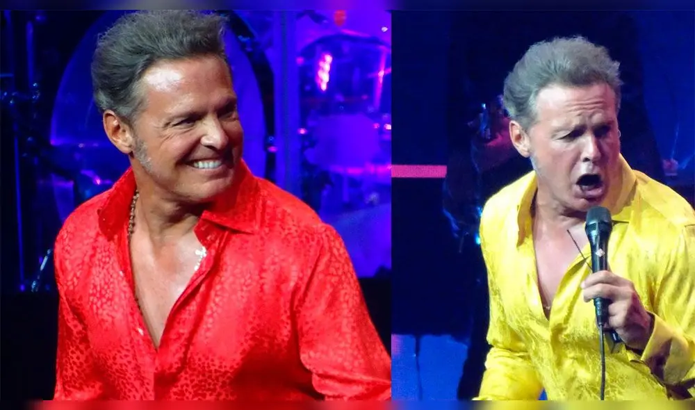 Luis Miguel se presenta lleno de canas durante concierto [VIDEO]