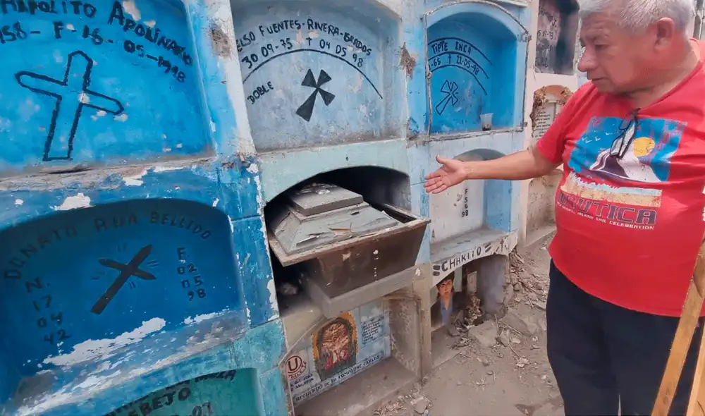 Vecinos denunciaron que delincuentes se apoderaron de los espacios del camposanto en San Juan de Lurigancho. Foto: Jessica Merino/URPI-LR