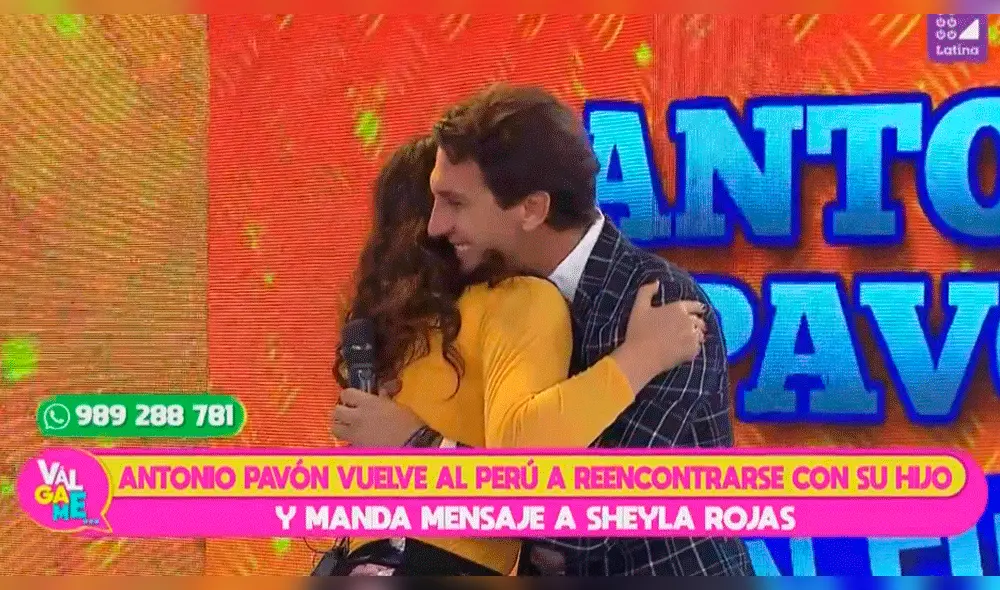 Janet Barboza y Antonio Pavón