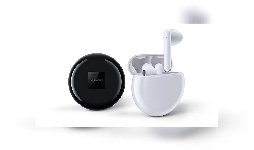 Los audífonos FreeBuds 3 de Huawei.