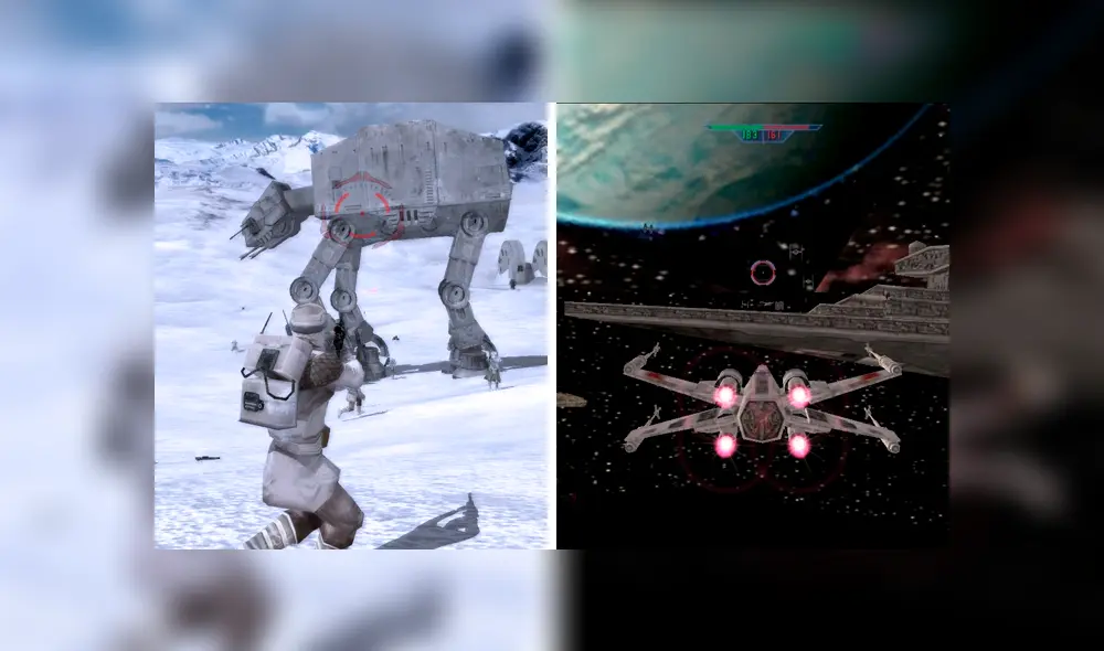 Star Wars Battlefront fue el primer título que intentó combinar la jugabilidad de Battlefield con el universo de la Guerra de las Galaxias. Star Wars Battlefront fue el primer título que intentó combinar la jugabilidad de Battlefield con el universo de la Guerra de las Galaxias.