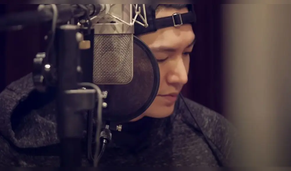 Lee Min Ho durante la grabación de "Always" en el 2017. Foto: captura Youtube