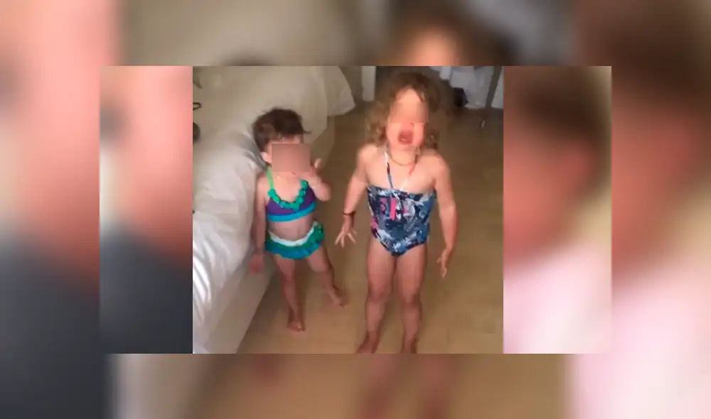 Papá causó furor en Facebook al mostrar la peculiar forma en la que logra calmar el llanto de sus hijos