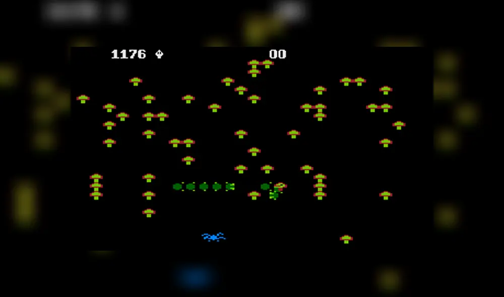 Centipede, un clásico videojuego lanzado por Atari. Foto: Centipede.