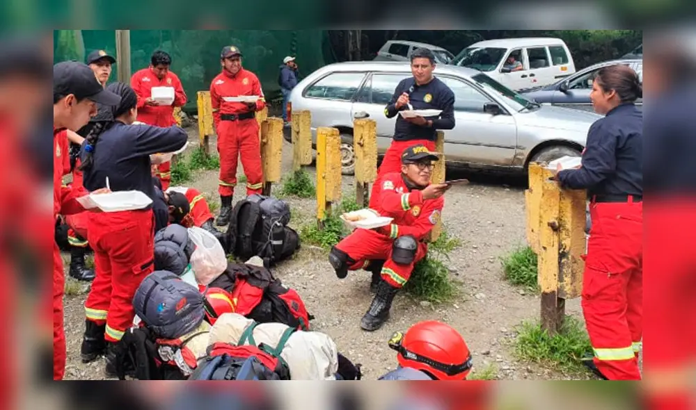 Bomberos de Cusco se unen para dar apoyo a damnificados de Santa Teresa