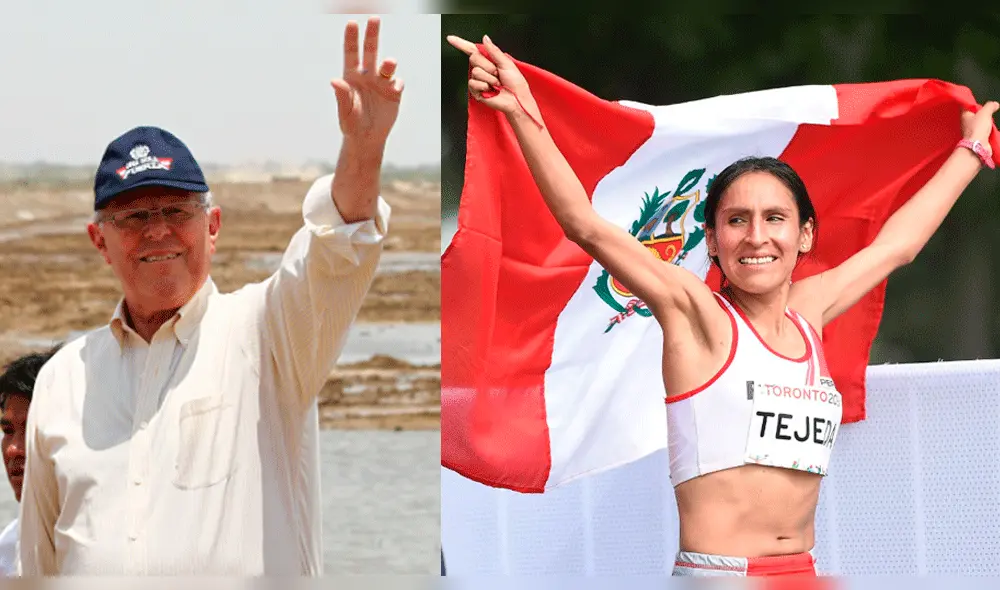 PPK: "Nuevamente nos enorgulleces Gladys Tejeda"