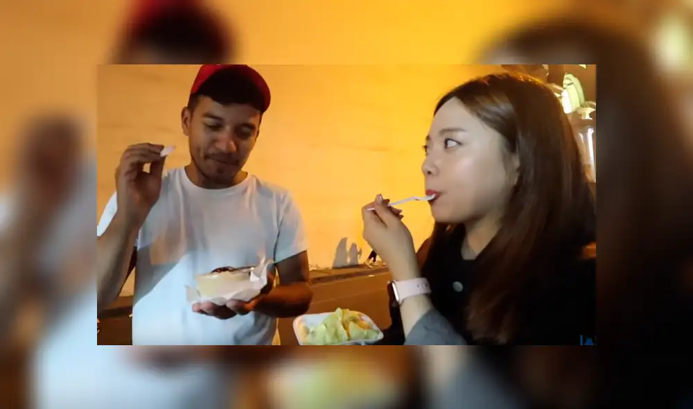 YouTube viral: 'Tía Veneno' sorprende con su sazón a chica coreana que paseaba por Perú [VIDEO]